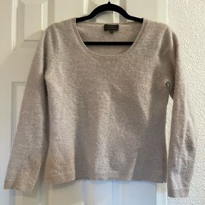 Pure Collection Beige 100% Cashmire Sweater | Women’s Size 12